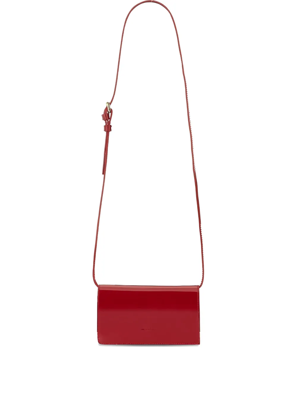 Kiton logo cross body bag - Rosso