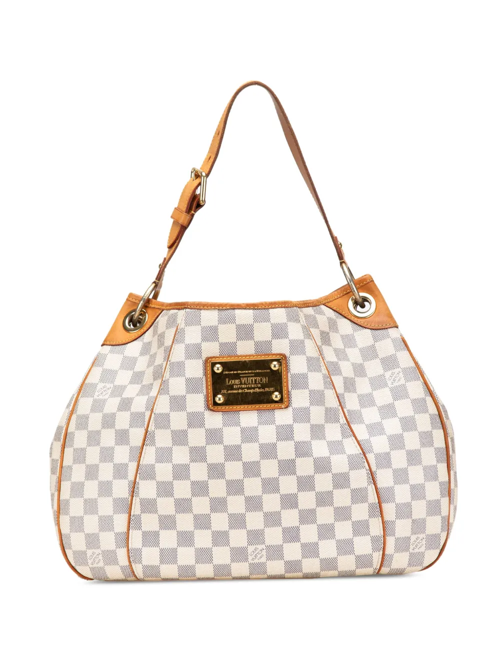 Louis Vuitton Pre-Owned 2008 Damier Azur Galliera PM shoulder bag - Louis Vuitton Pre-Owned 2008 Damier Azur Galliera PM shoulder bag -