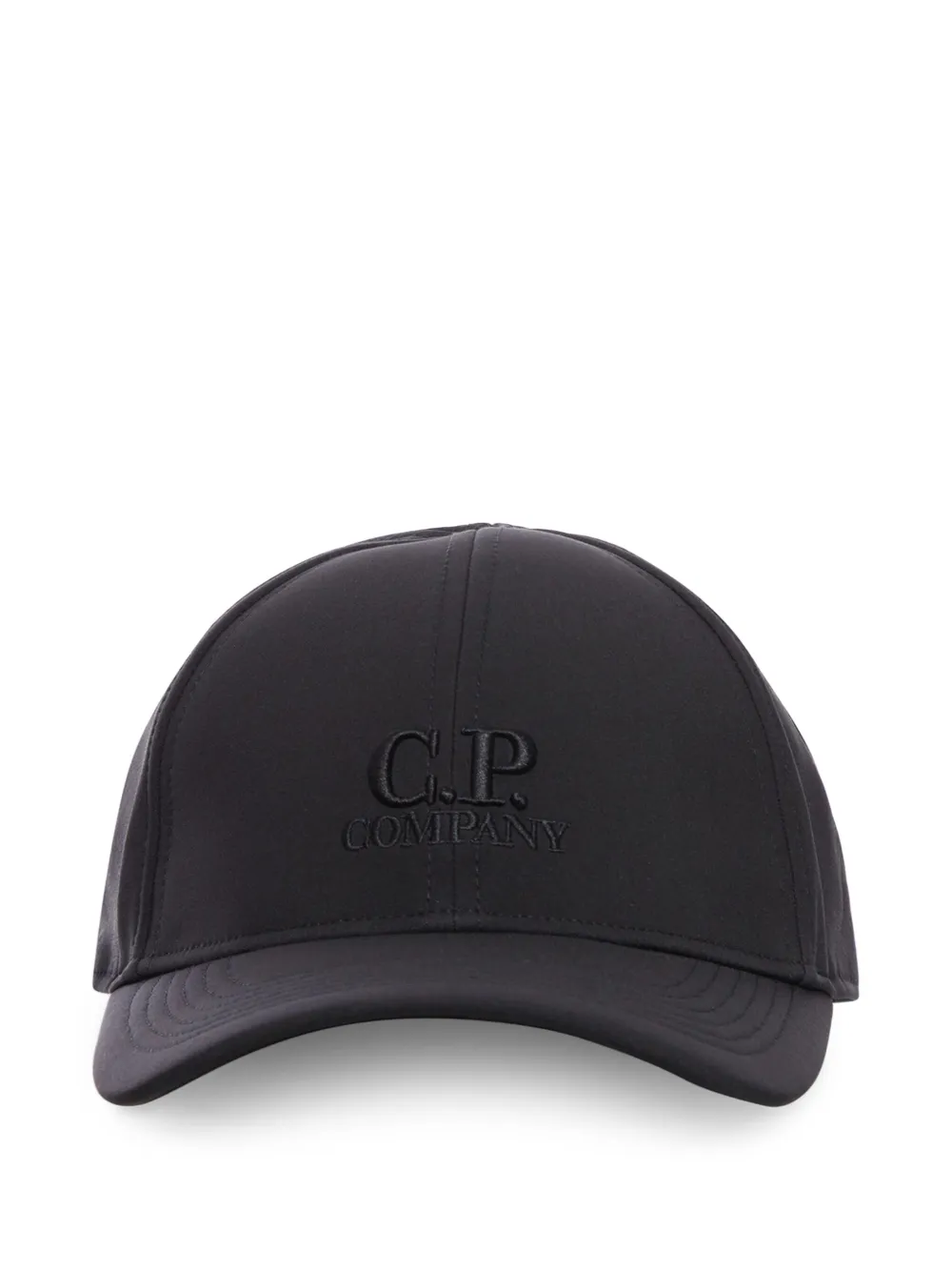 C.P. Company logo-embroidered baseball cap | Black | Image 1