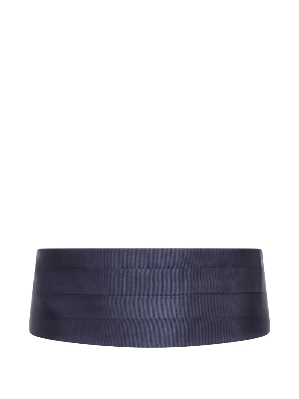 Giorgio Armani Geplooide cummerbund Blauw