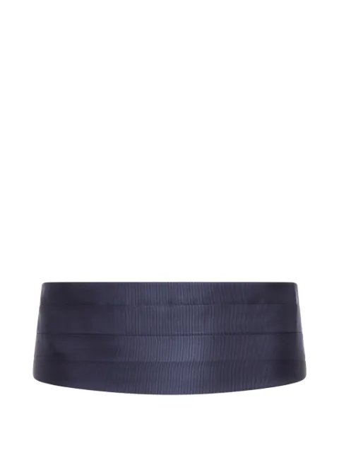 Giorgio Armani pleated silk cummerbund