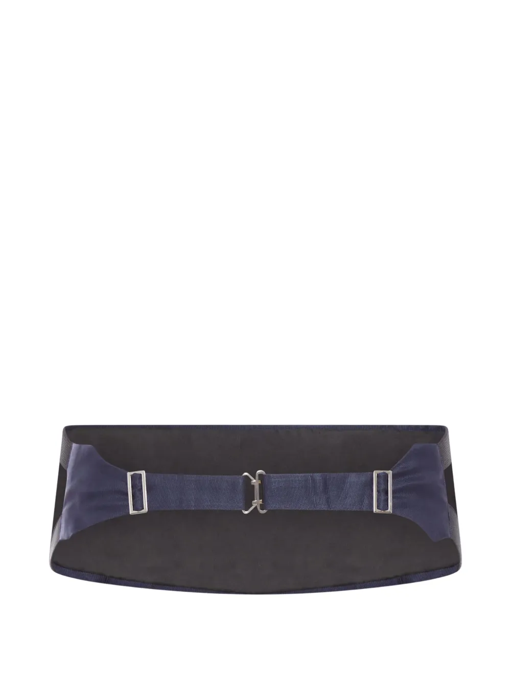 Giorgio Armani Geplooide cummerbund Blauw