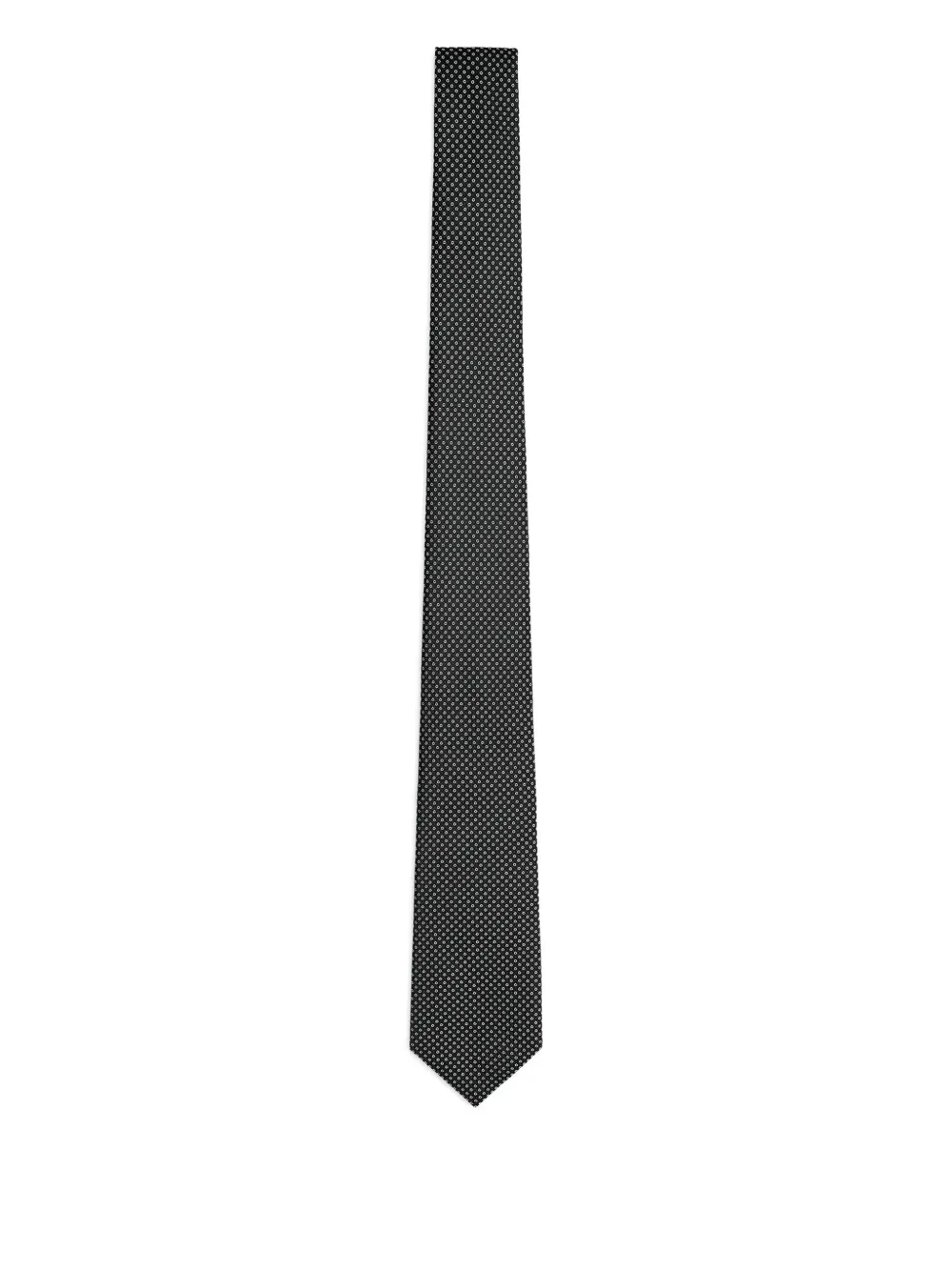 Giorgio Armani Zijden stropdas Zwart