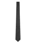 Giorgio Armani micro-dot silk tie - Black