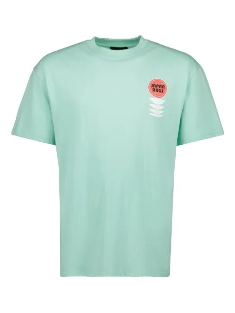 Japan Rags Obito record-player print T-shirt