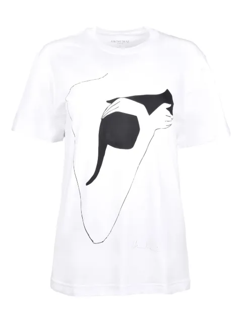 Askthedust Cat T-shirt