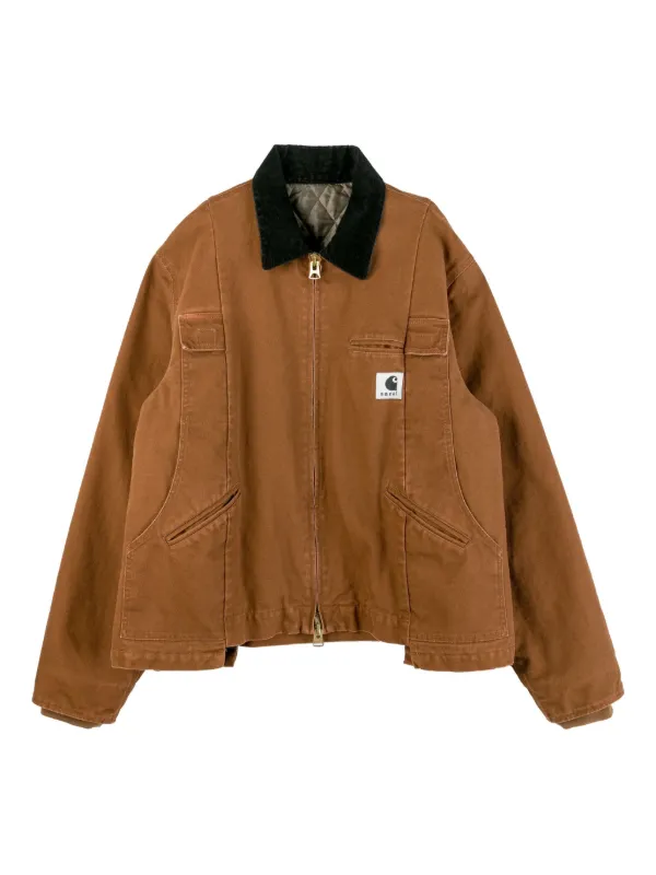 Carhartt WIP Sacai コーデュロイ ジャケット | ブラウン | FARFETCH JP