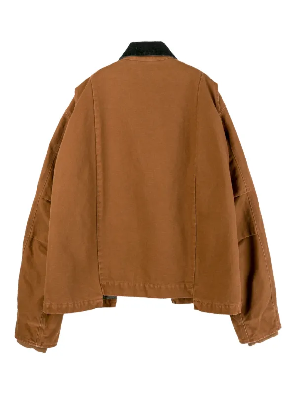 Carhartt WIP Sacai コーデュロイ ジャケット | ブラウン | FARFETCH JP