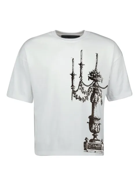 L8 Studio chandelier-print cotton T-shirt