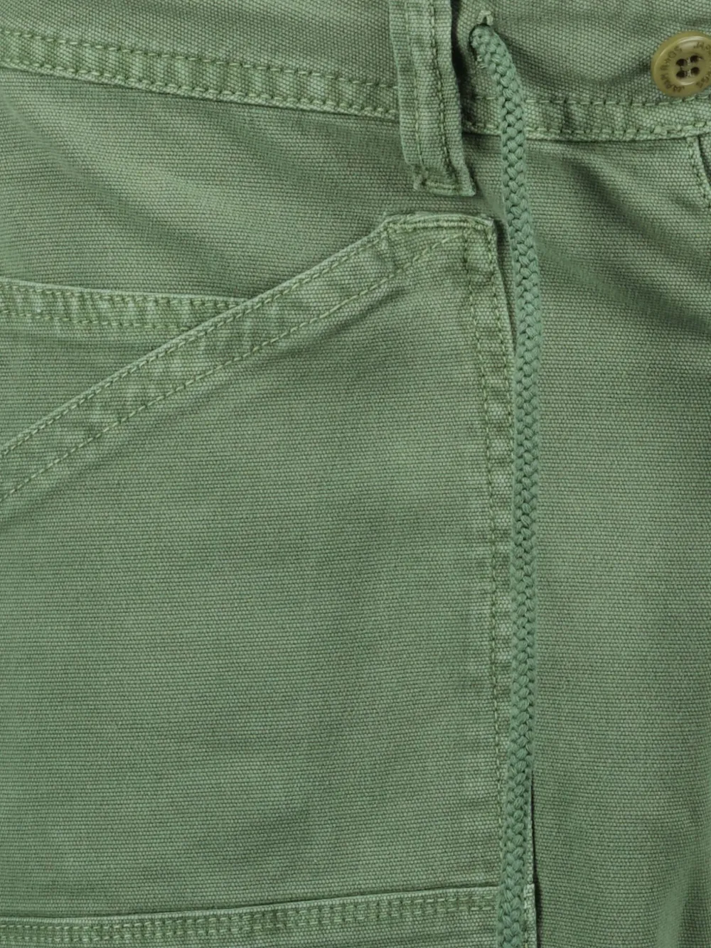 Japan Rags Kobe broek met cargo zak Groen