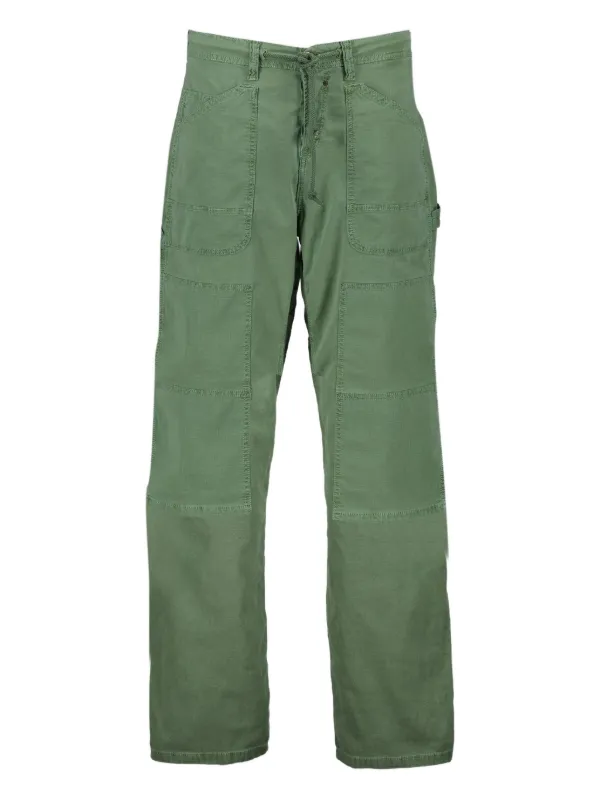 Japan Rags Kobe Cargo Pocket Trousers Green FARFETCH JO