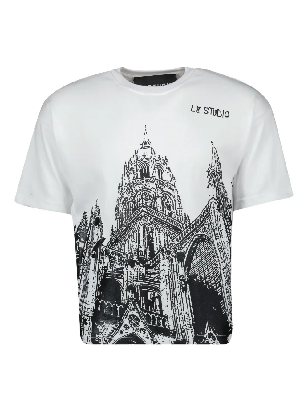 L8 Studio Cathédrale T-shirt | White | Image 1