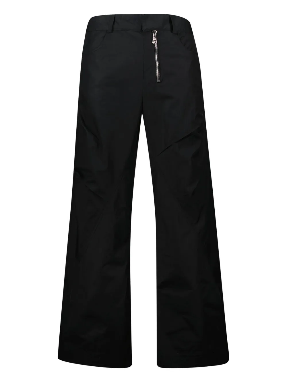 L8 Studio zip-front wide-leg trousers | Black | Image 1