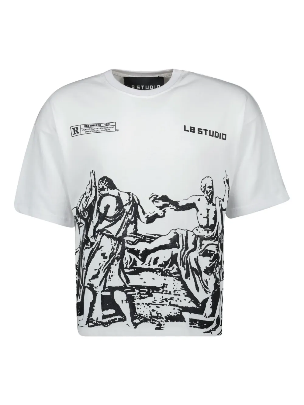 L8 Studio Socrate cotton T-shirt | White | Image 1