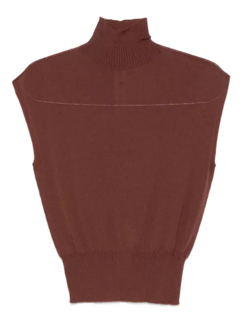 Rick Owens ribbed turtleneck top