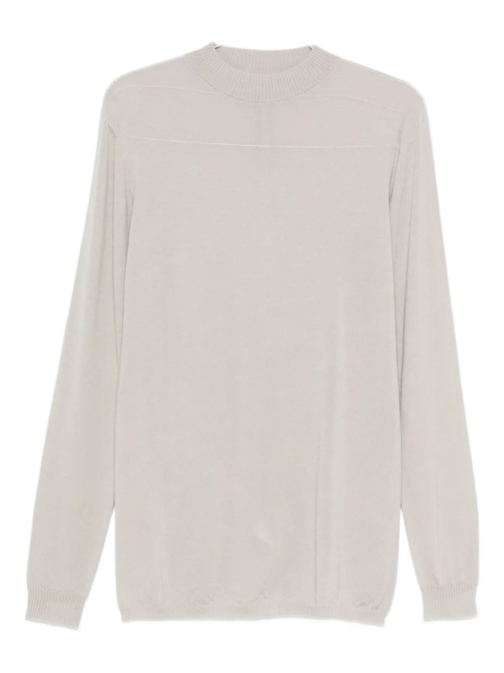 Rick Owens wool long-sleeved T-shirt Grijs