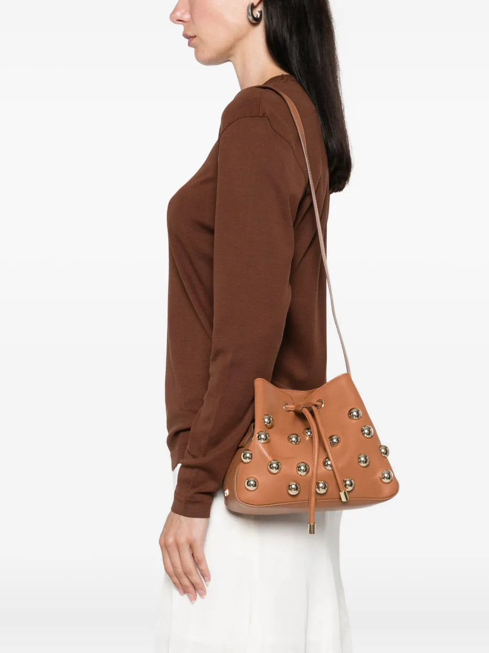 Pedro Miralles ball-embellished shoulder bag | Image 2
