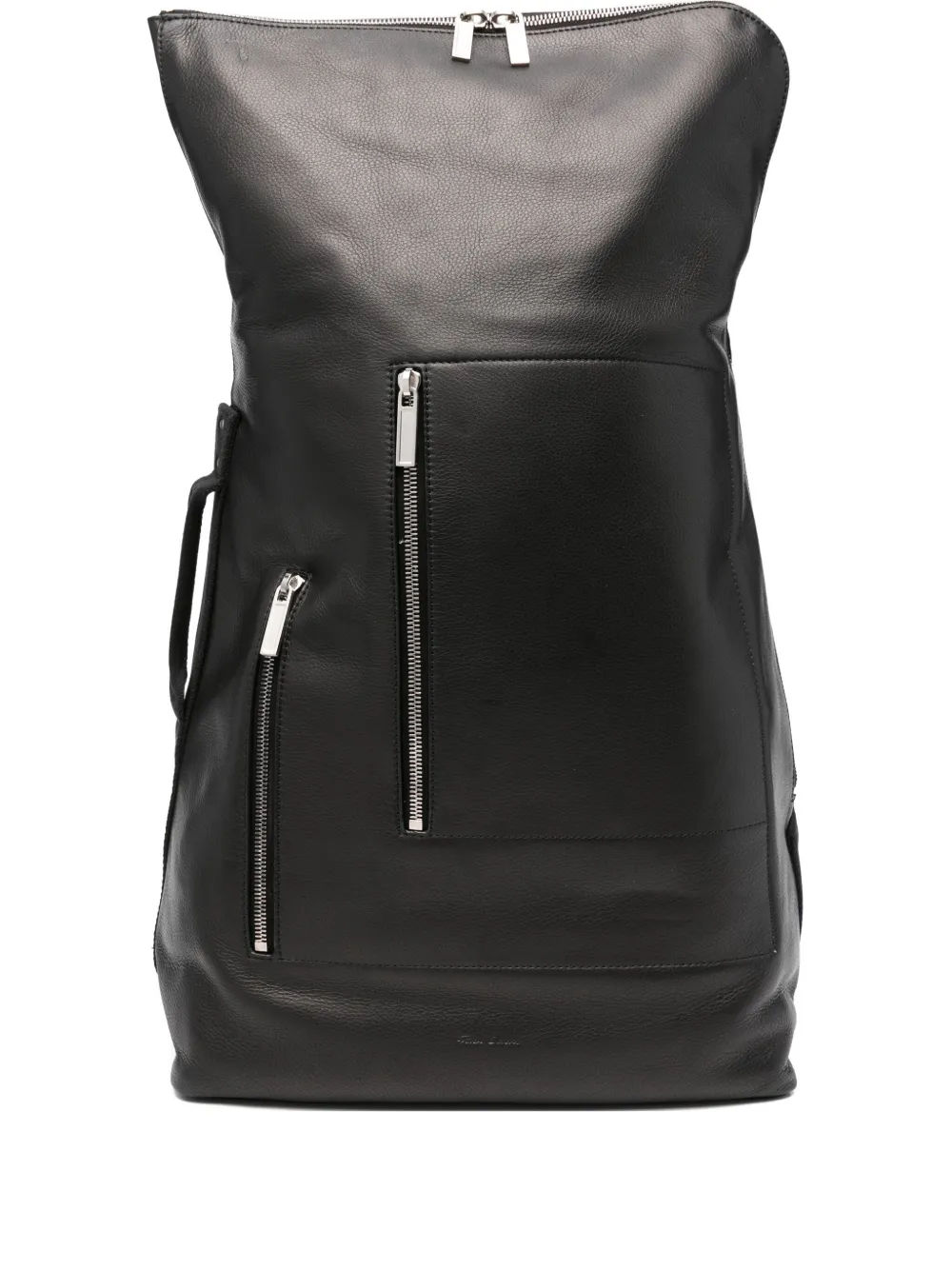 Rick Owens Cargo Zip-fastening Leather Backpack