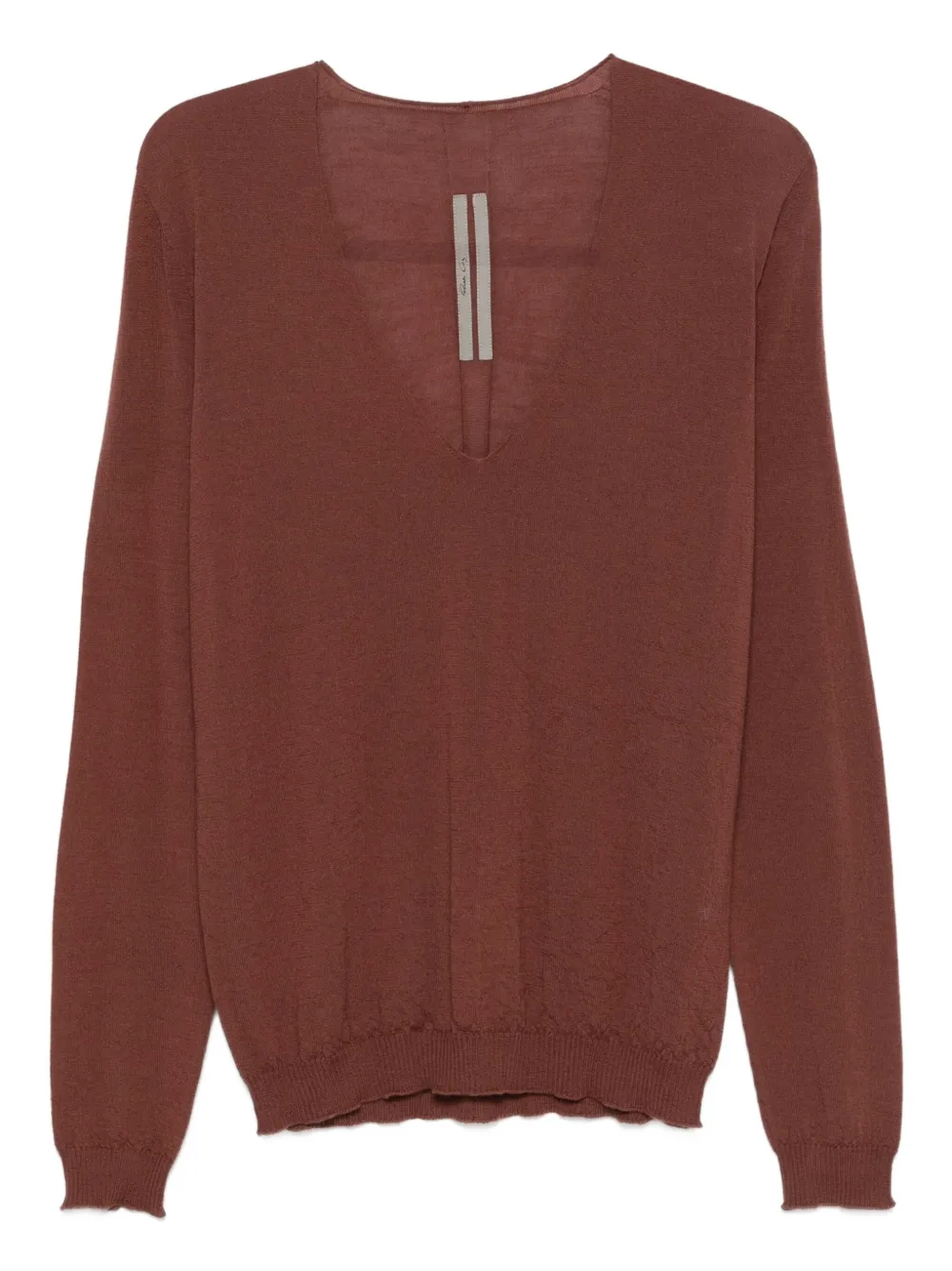 Rick Owens Wollen top Bruin