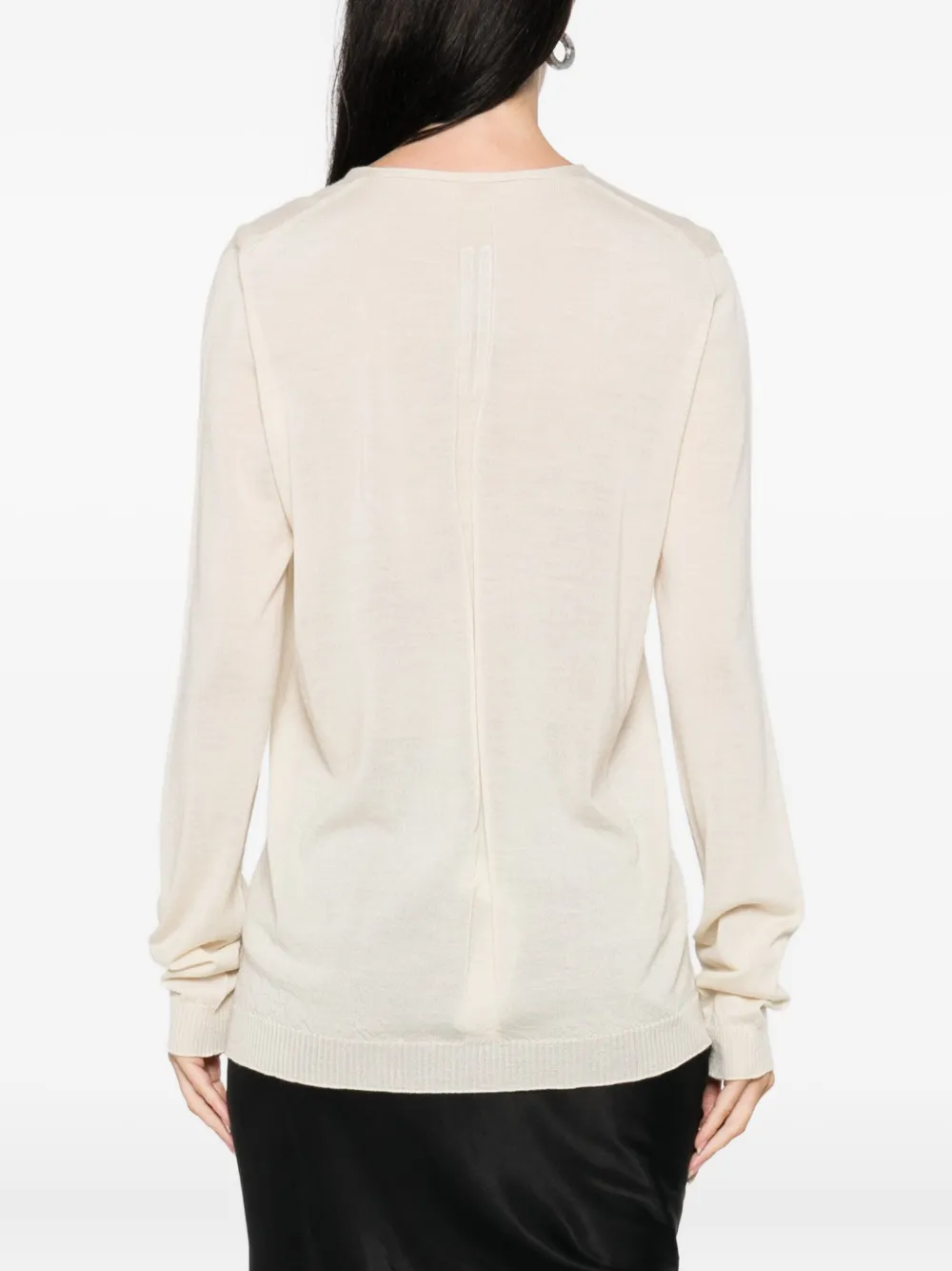 Rick Owens Trui met V-hals Beige