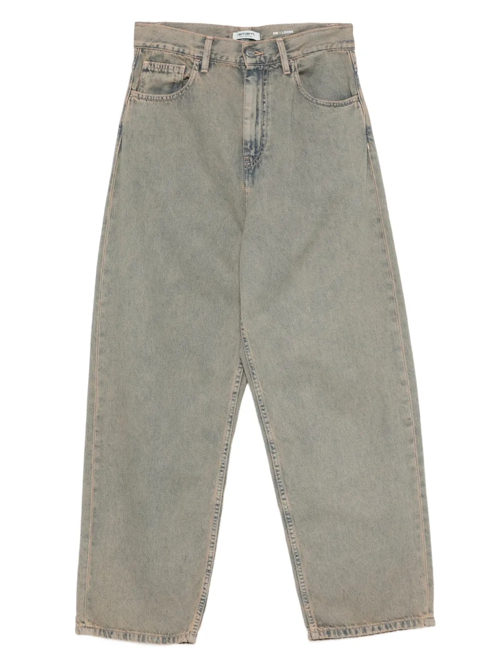 Carhartt WIP Brandon jeans met vervaagd effect Blauw