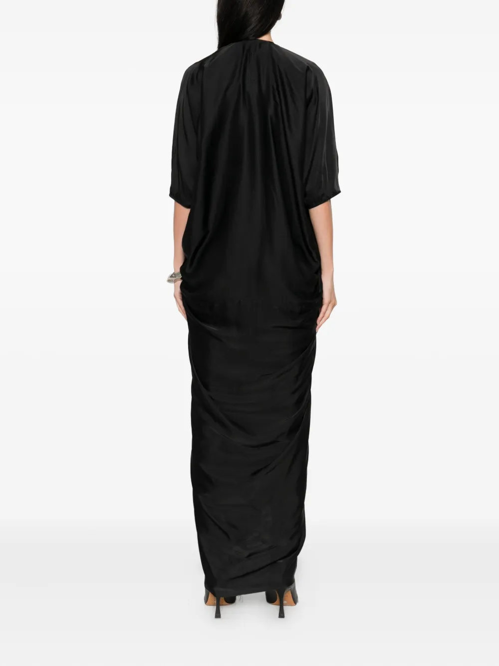 Rick Owens Concordians Kite avondjurk Zwart