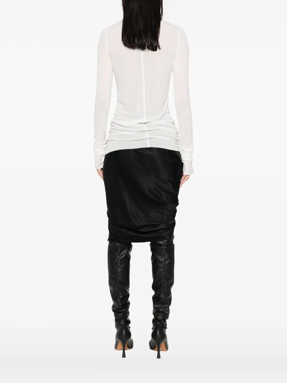 Rick Owens Top met lange mouwen Wit