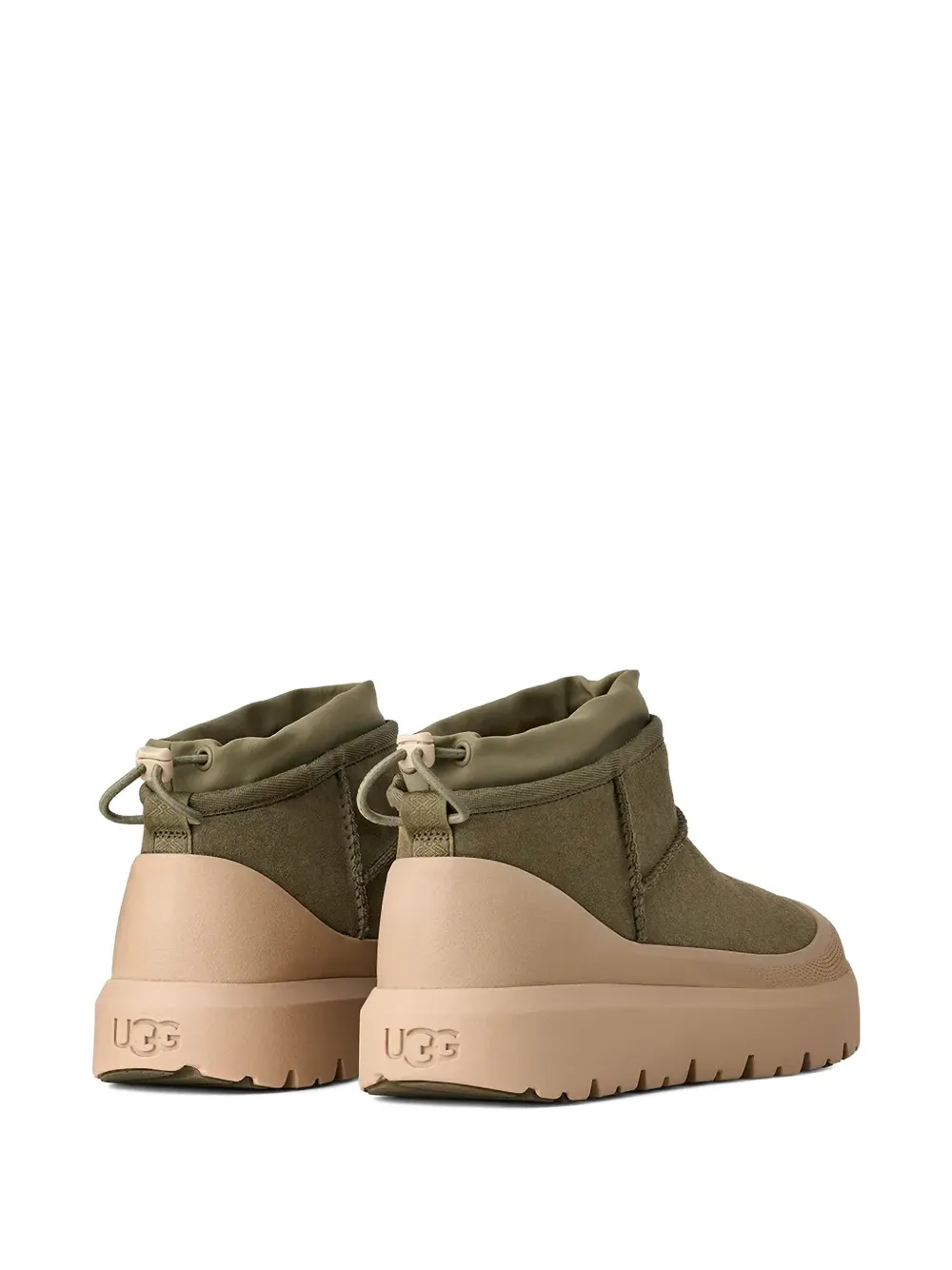 UGG Laarzen met plateauzool Groen