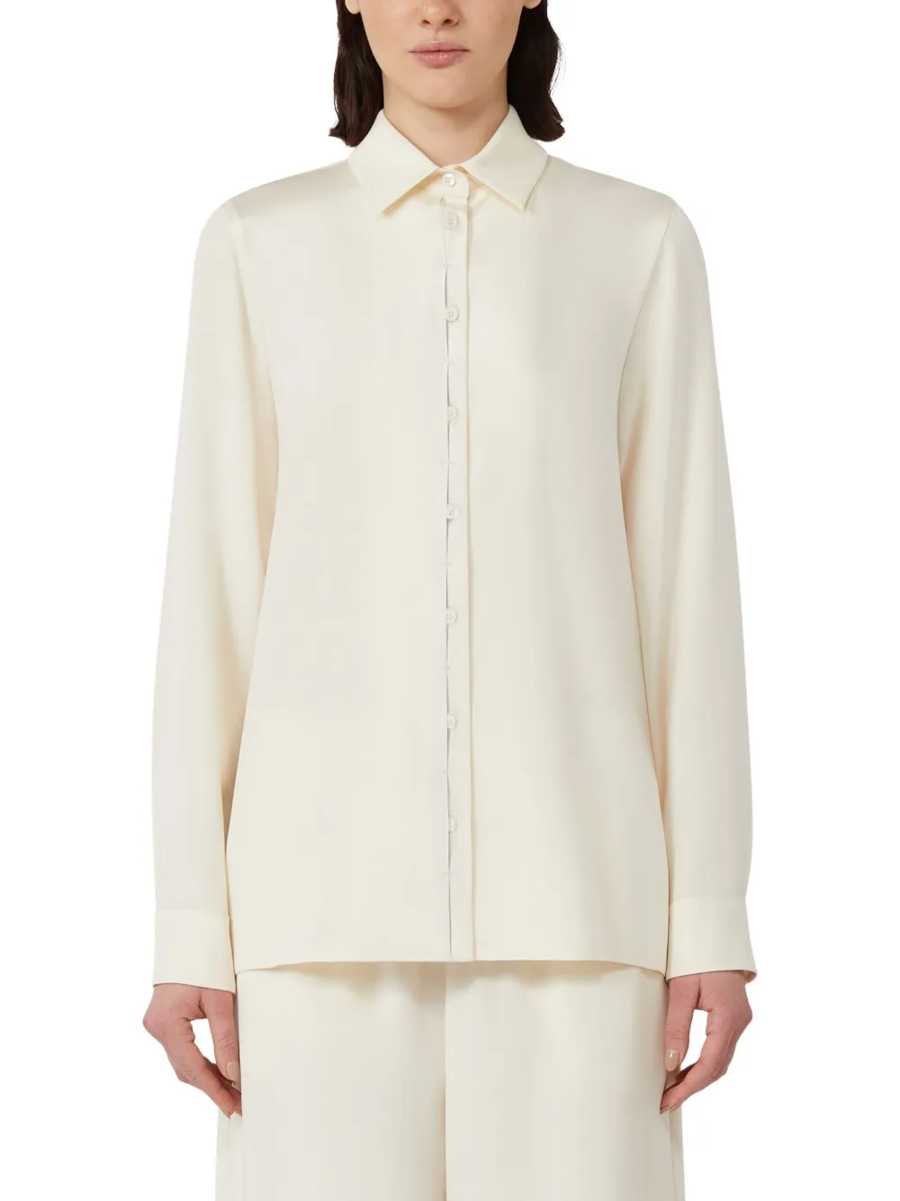 Max Mara Button-down blouse Beige