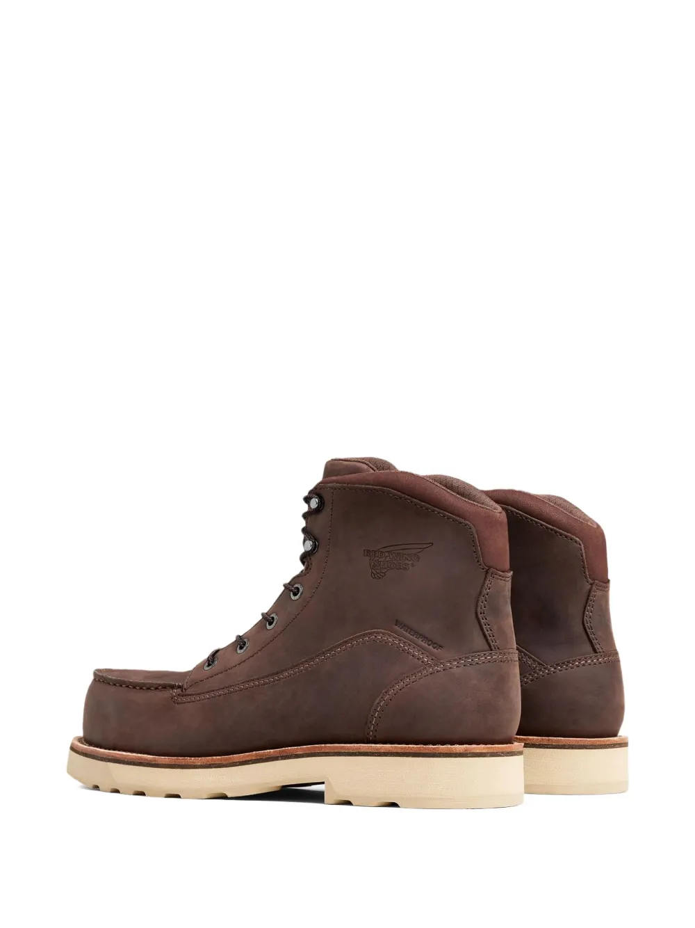 Red Wing Shoes Leren veterlaarzen Bruin