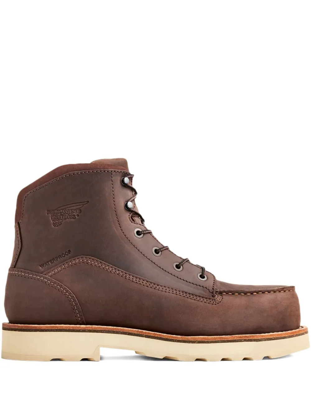Red Wing Shoes Leren veterlaarzen Bruin