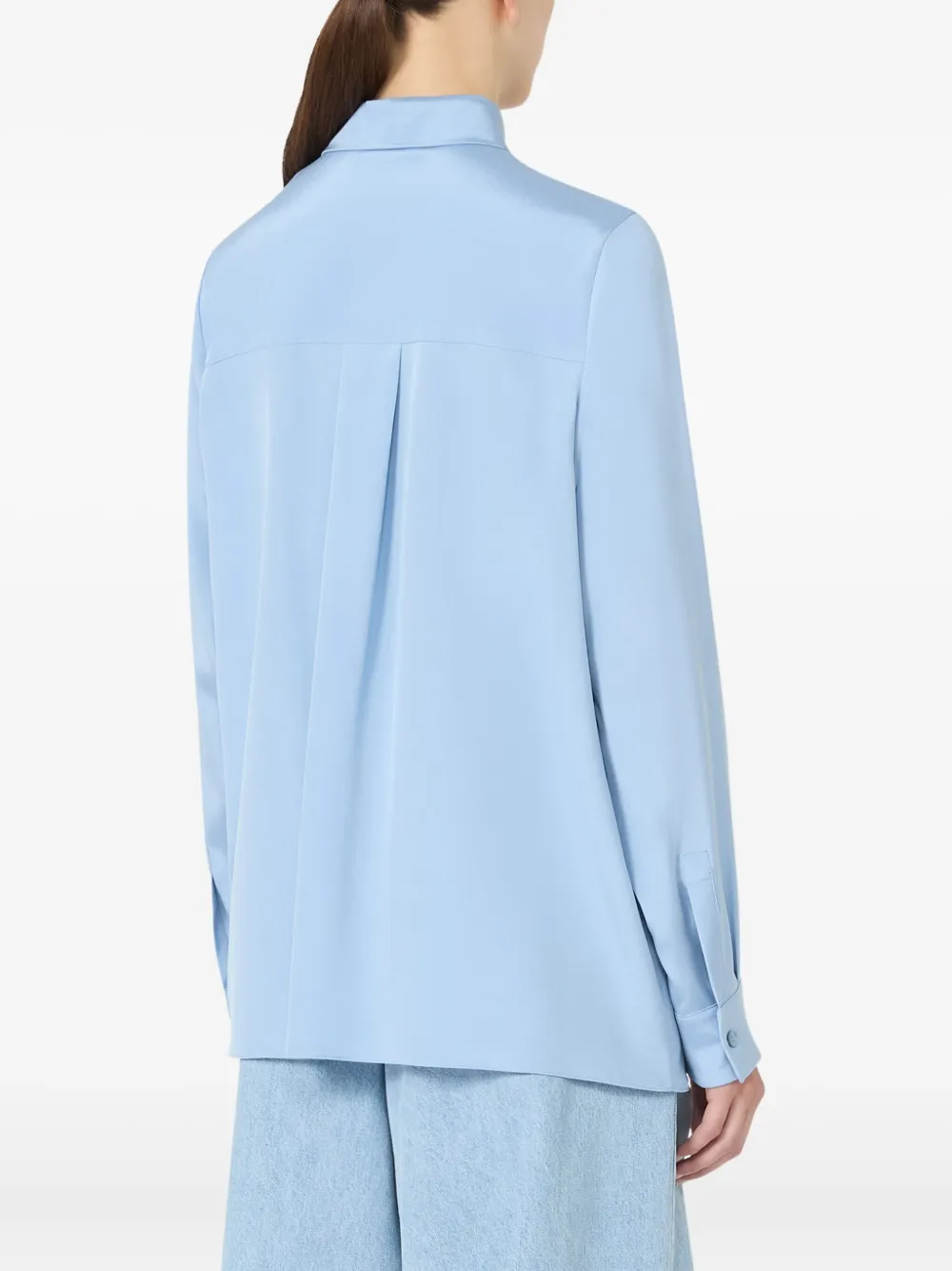 Max Mara Blouse Blauw
