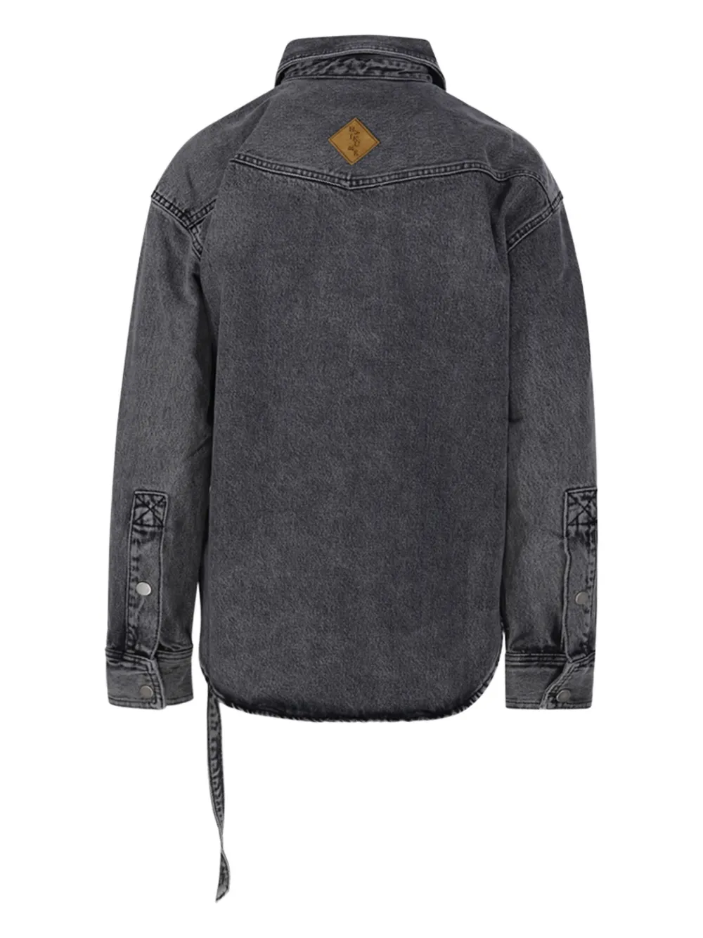 Haikure button-fastening tie-waist shirt | Shirts | Image 2