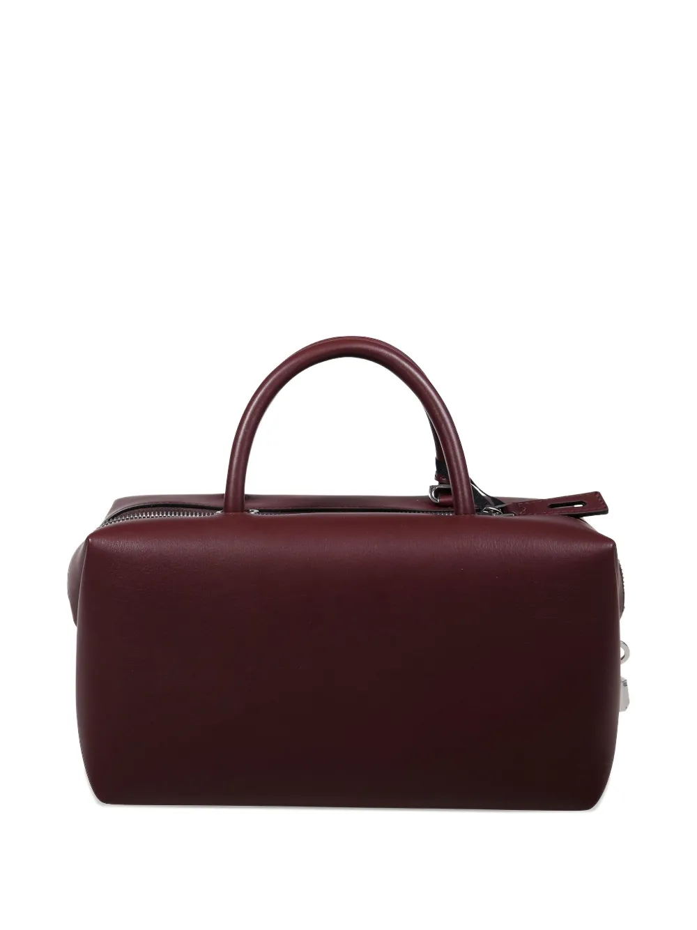 Max Mara Medium leren shopper Rood