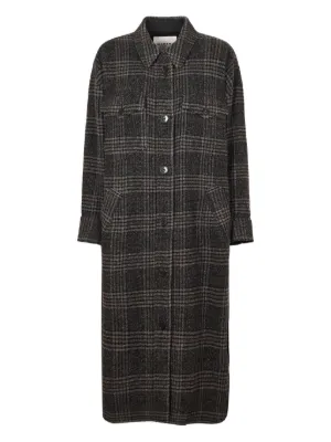 ISABEL MARANT ETOILE コート Isabel Marant - ISABEL MARANT ETOILE ウールガブリオンコート