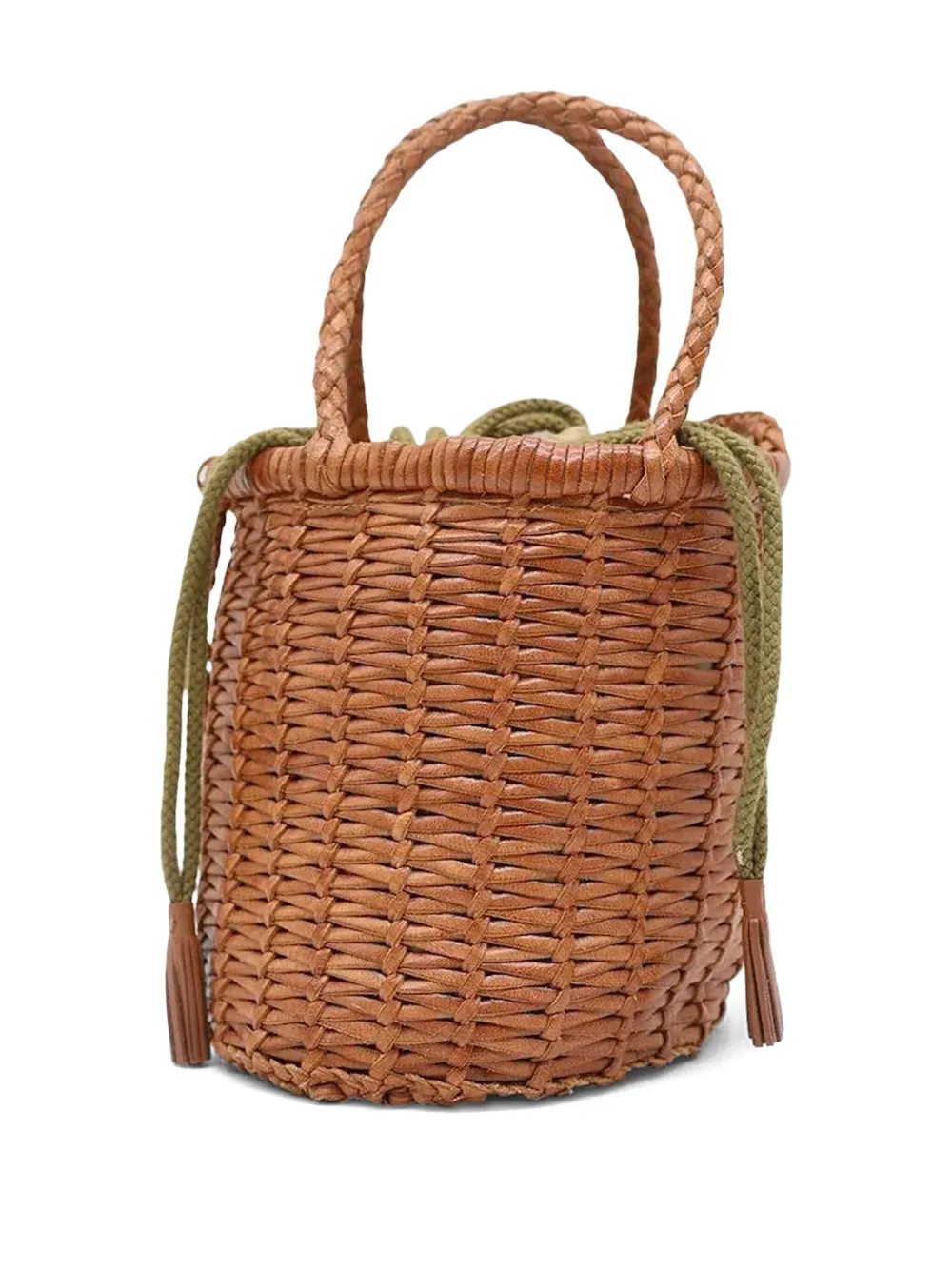Dragon Diffusion Mini Lina Bucket Bag In Brown