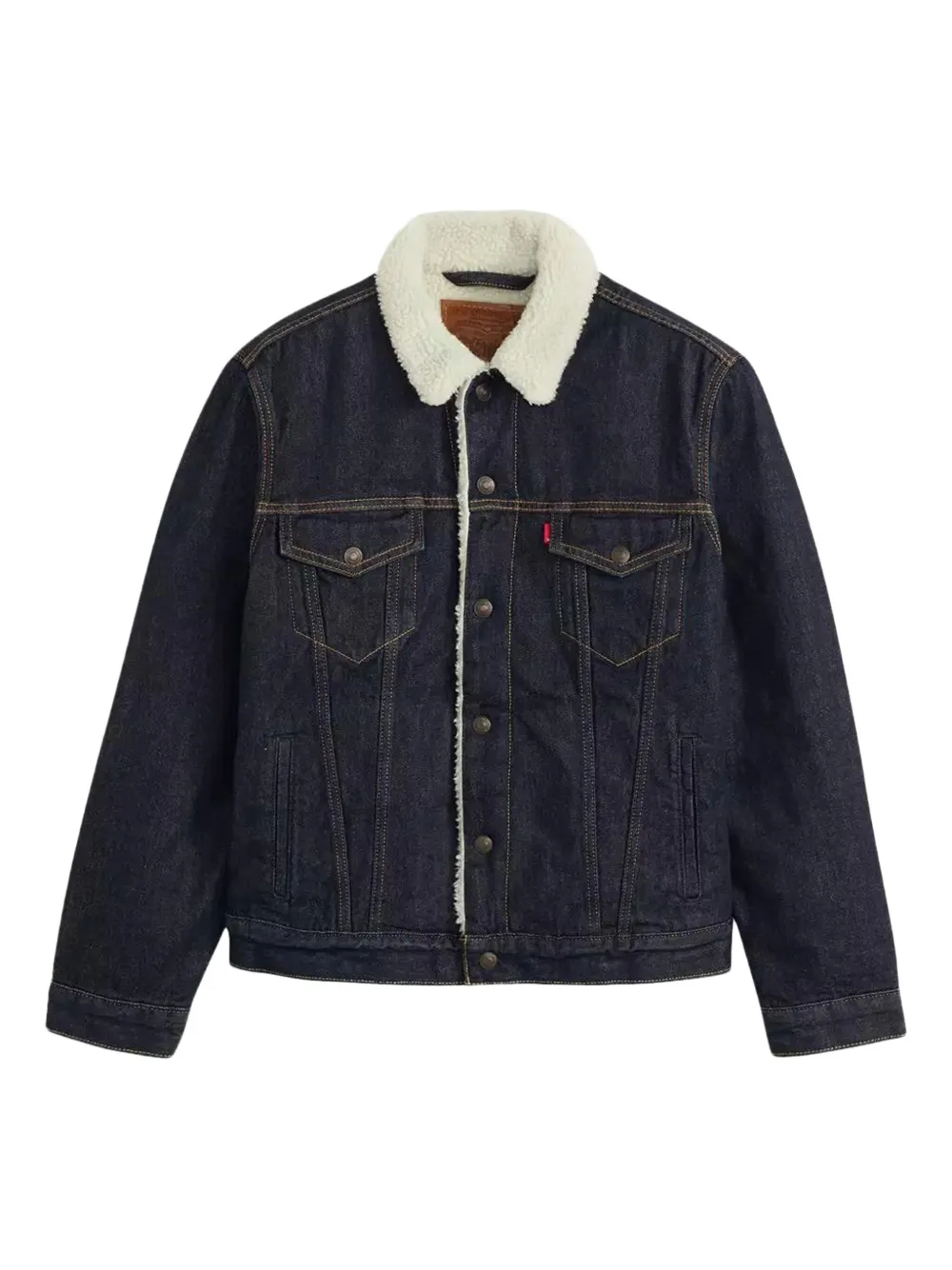 Levi's veste à col en sherpa | bleu | Image 1