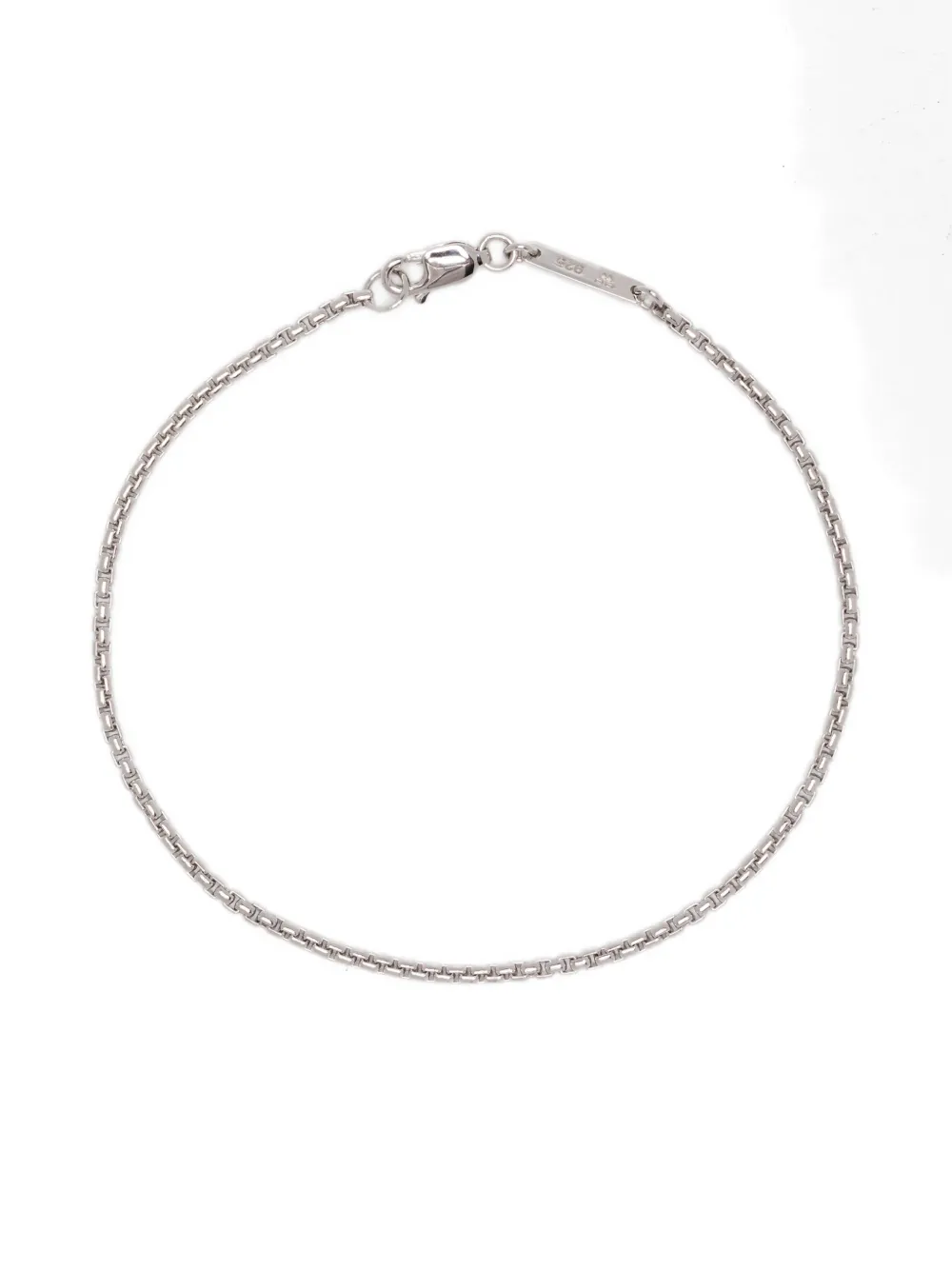 Tom Wood sterling silver chain bracelet - シルバートーン Tom Wood sterling silver chain bracelet - シルバートーン