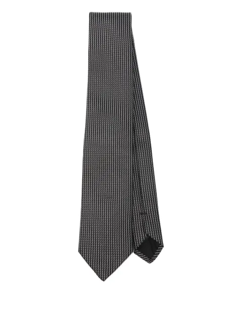 BOSS patterned silk tie