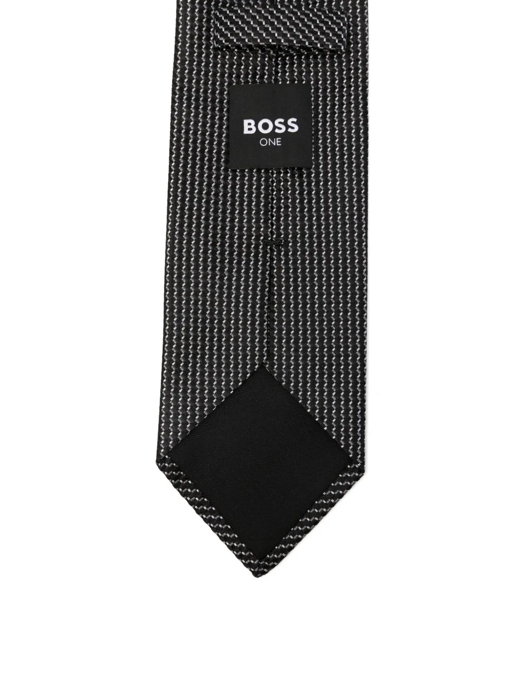BOSS patterned silk tie | Image 2