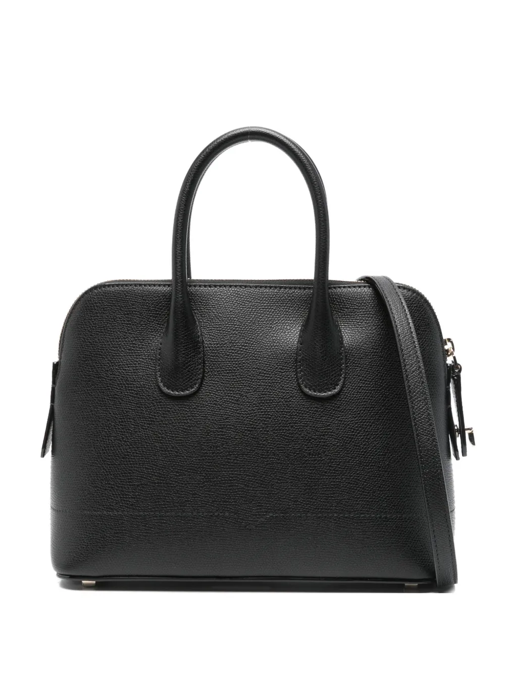 Valextra small MyLogo tote bag | Black | Image 1