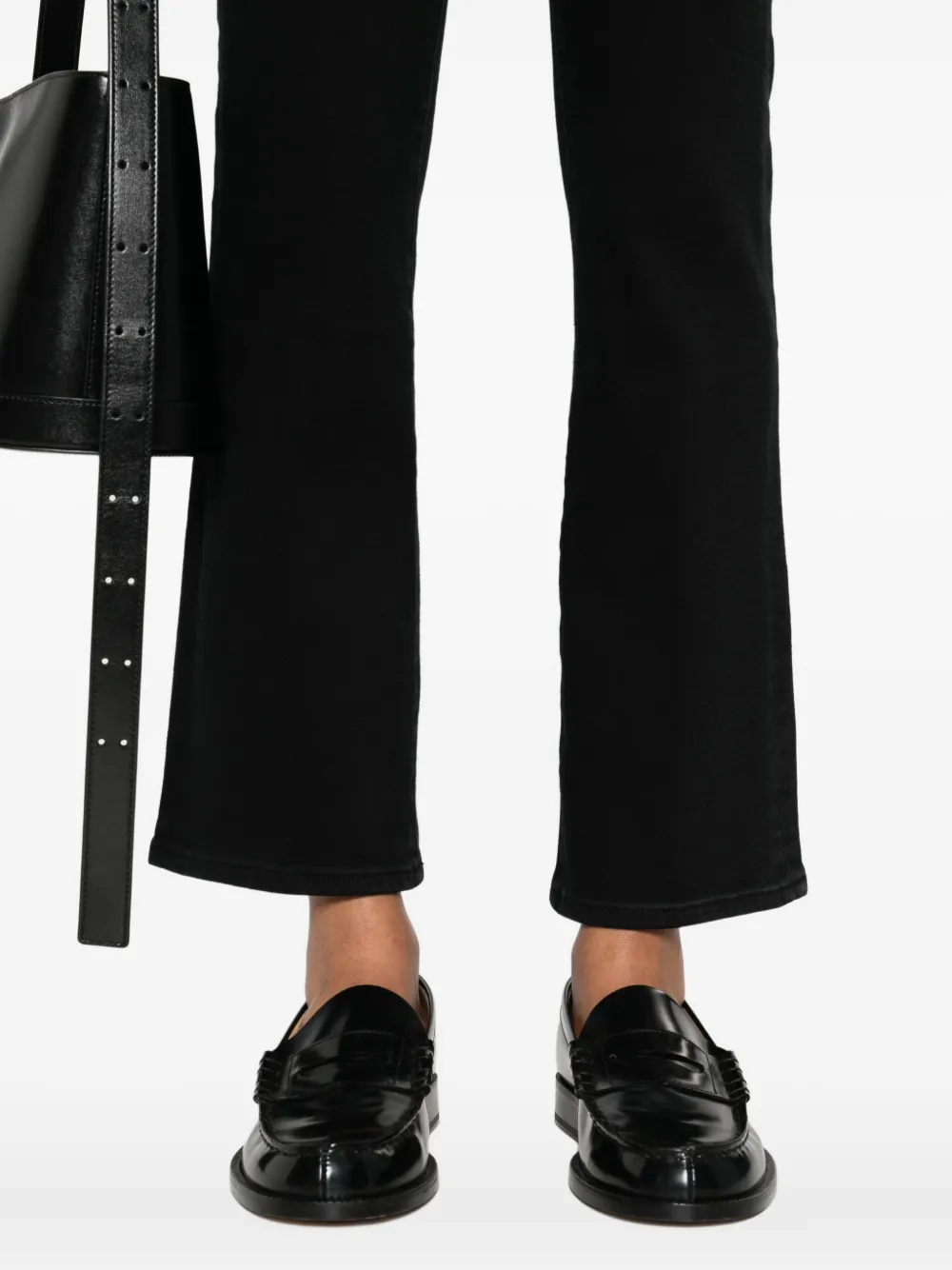 FRAME Jeans met vijf zakken Zwart