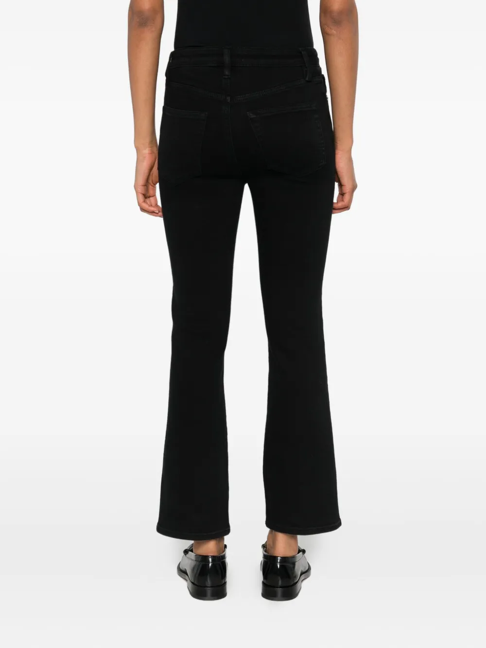 FRAME Jeans met vijf zakken Zwart