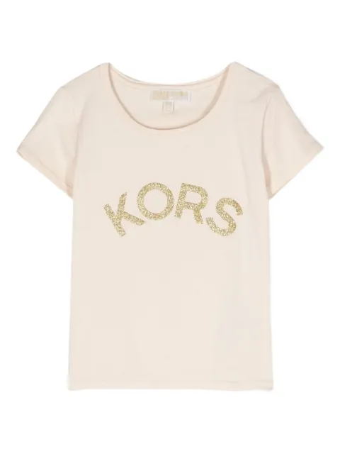 Michael Kors Kids glitter-embellished T-shirt
