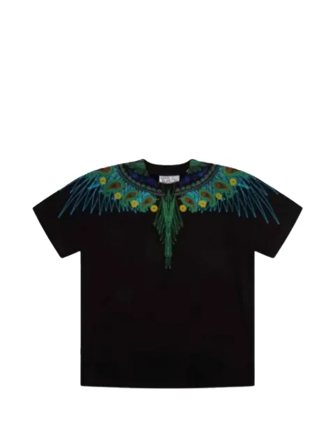 COUNTY OF MILAN KIDS wing-print T-shirt