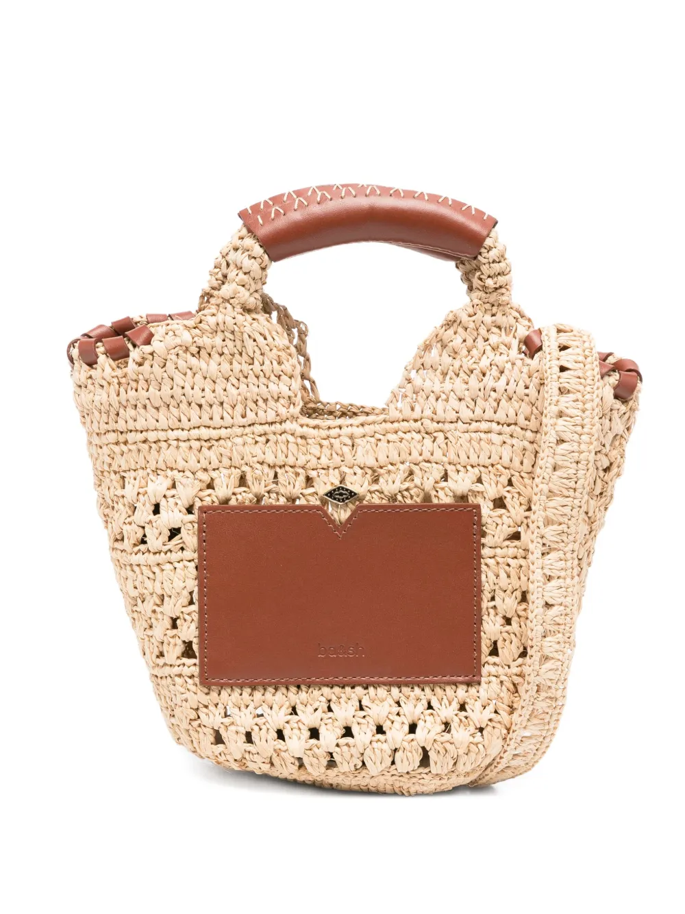 Ba&Sh Ara Ara crochet tote bag | Neutrals | Image 1