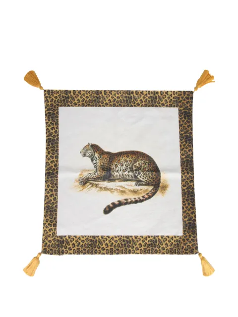 Les-Ottomans leopard-print cushion cover