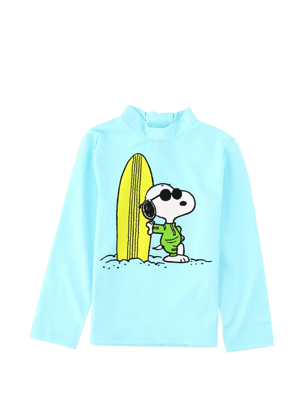 MC2 Saint Barth Kids Snoopy-print rash guard Blauw