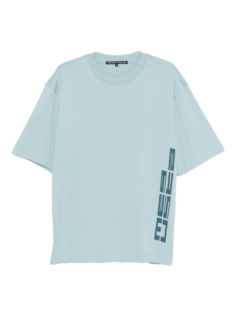 MEGUSTA  side logo T-shirt | Blue | Image 1