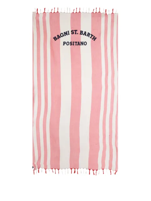 MC2 Saint Barth striped cotton beach towel